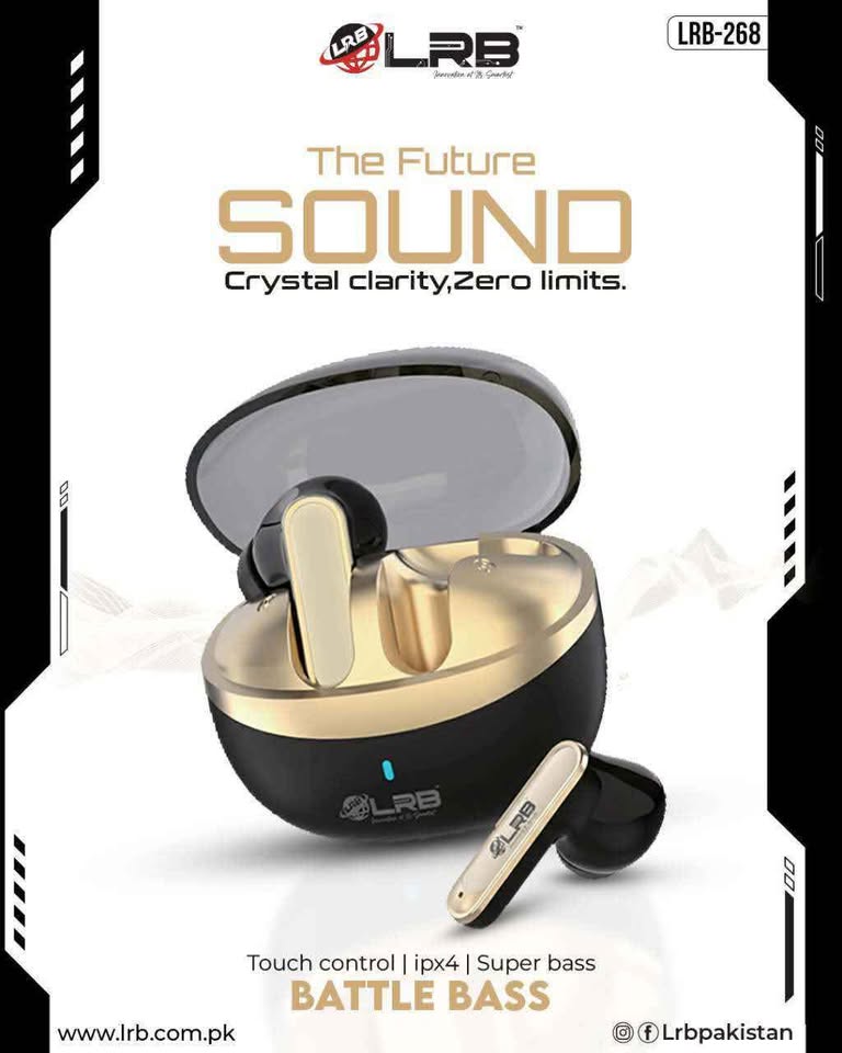 LRB-268 Battle Bass Wireless Earbuds