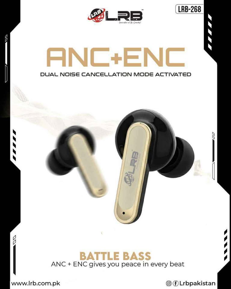 LRB-268 Battle Bass Wireless Earbuds